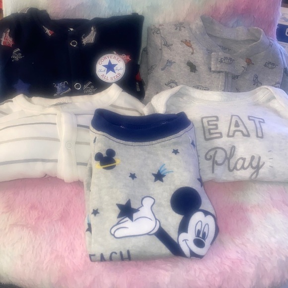 Baby lot‎ pj lounge 5 sets - Picture 1 of 6